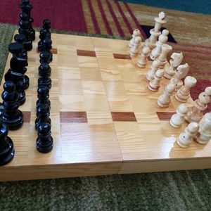 Wooden Chess Game Set